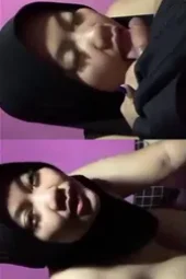 Hijab Toge Kena Doggy Ponakan