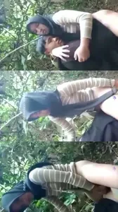 Jilbab Hitam Nafsu Di Hutan